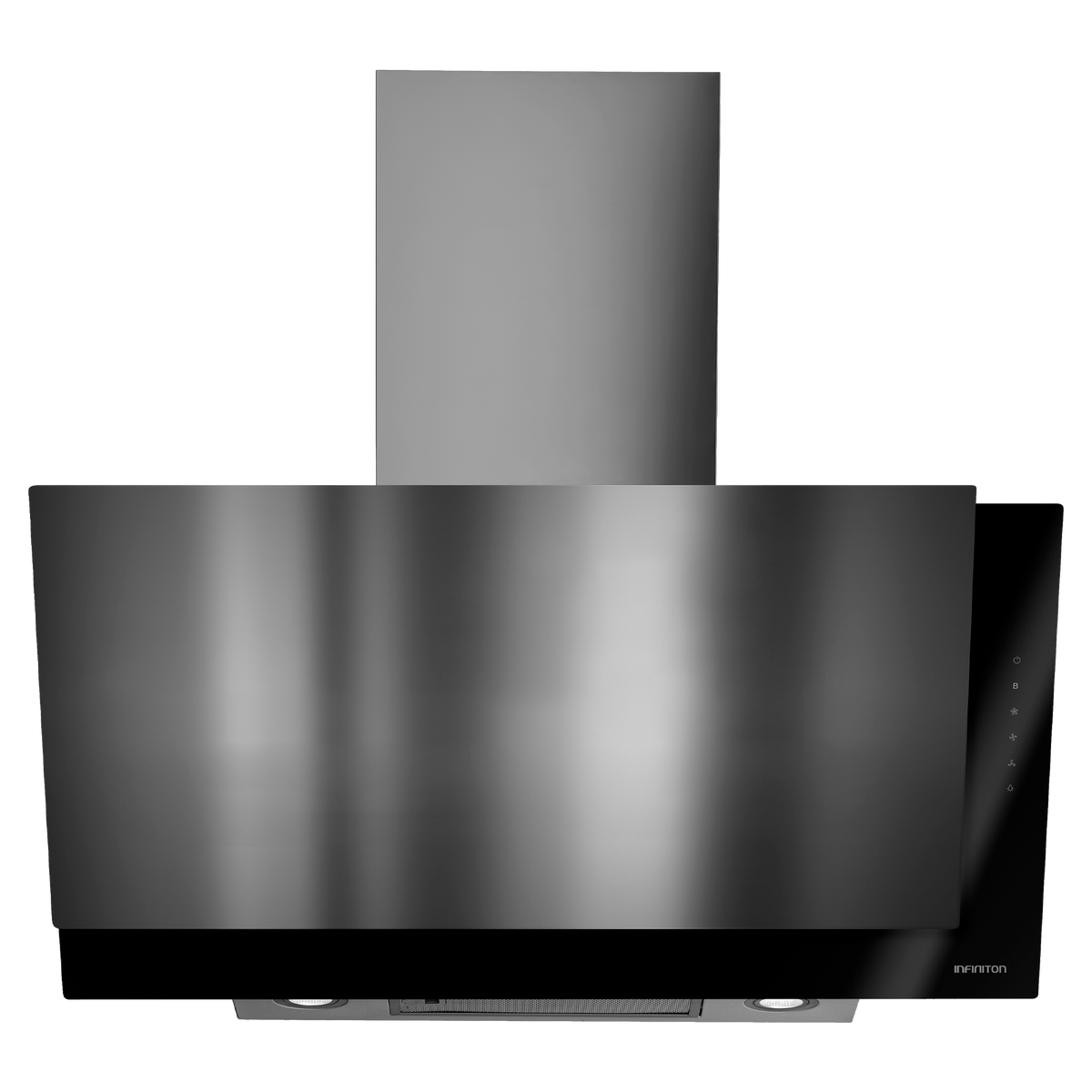 Campana extractora Infiniton CMPTRAL-SS90U 89,6 cm Dark Inox - vista frontal