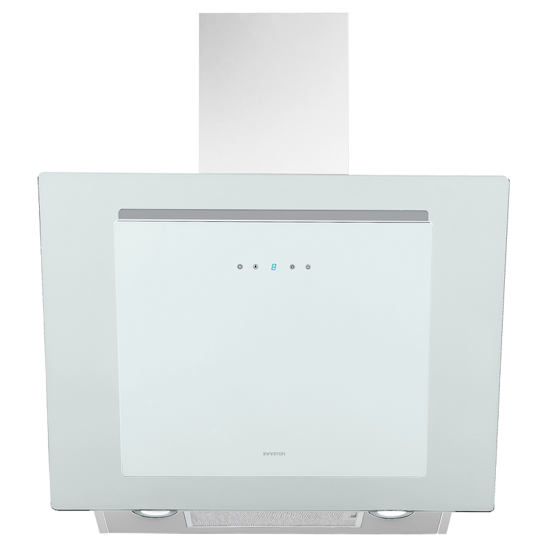 Campana extractora Infiniton CMPTRAL-W69R 60 cm Cristal blanco - vista frontal