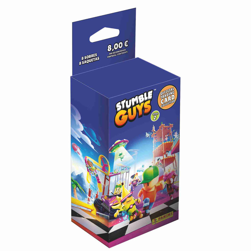 coblister Stumble Guys Serie 2 de Panini con 8 sobres