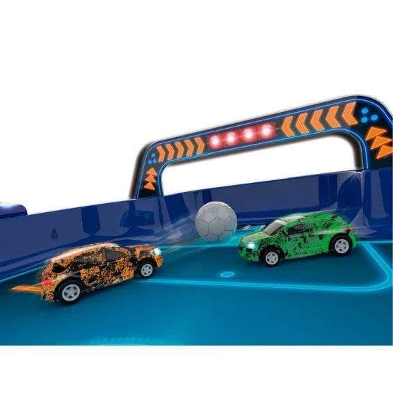 coche radiocontrol con portería infantil

