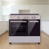Cocina Infiniton CC90X2W4F 60L Inox en la cocina