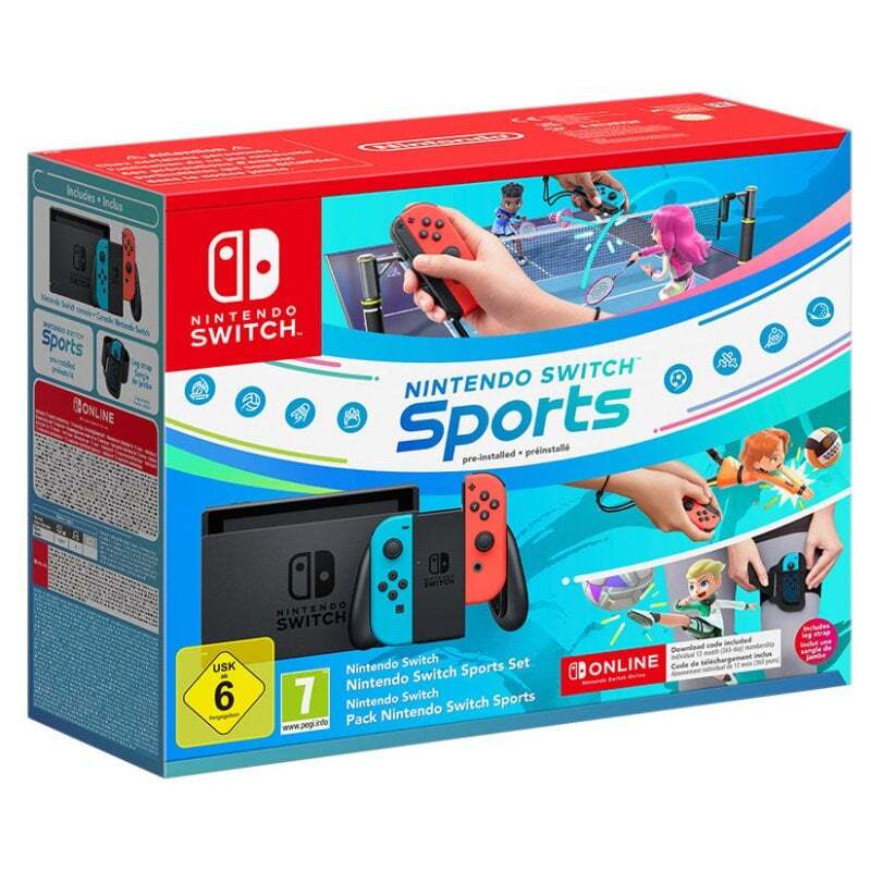 Nintendo Consola Switch con juego Sports de regalo