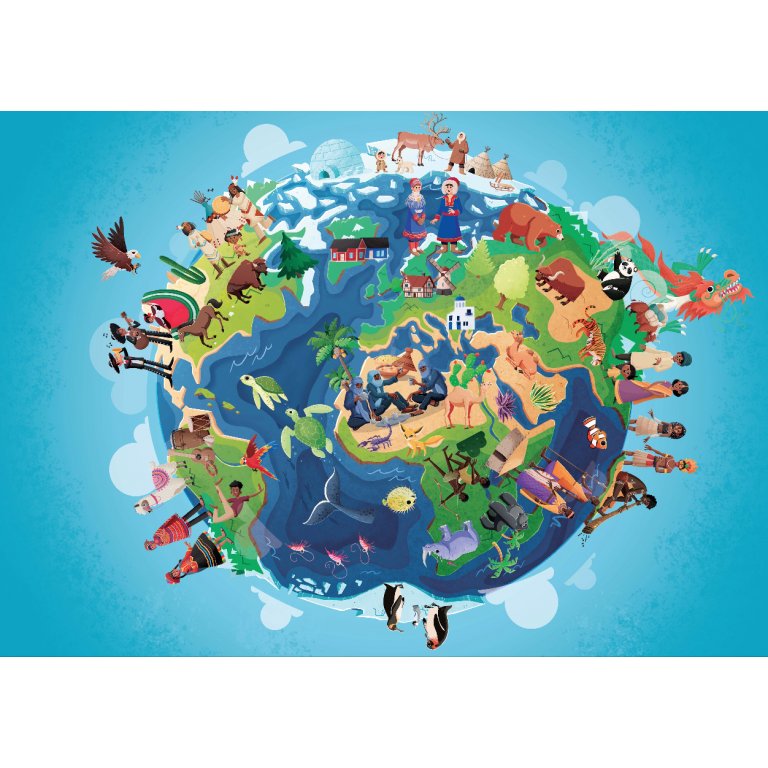 Pueblos del Mundo – Libro de Diversidad Cultural (Sassi) — Manolito Books (vista 3)