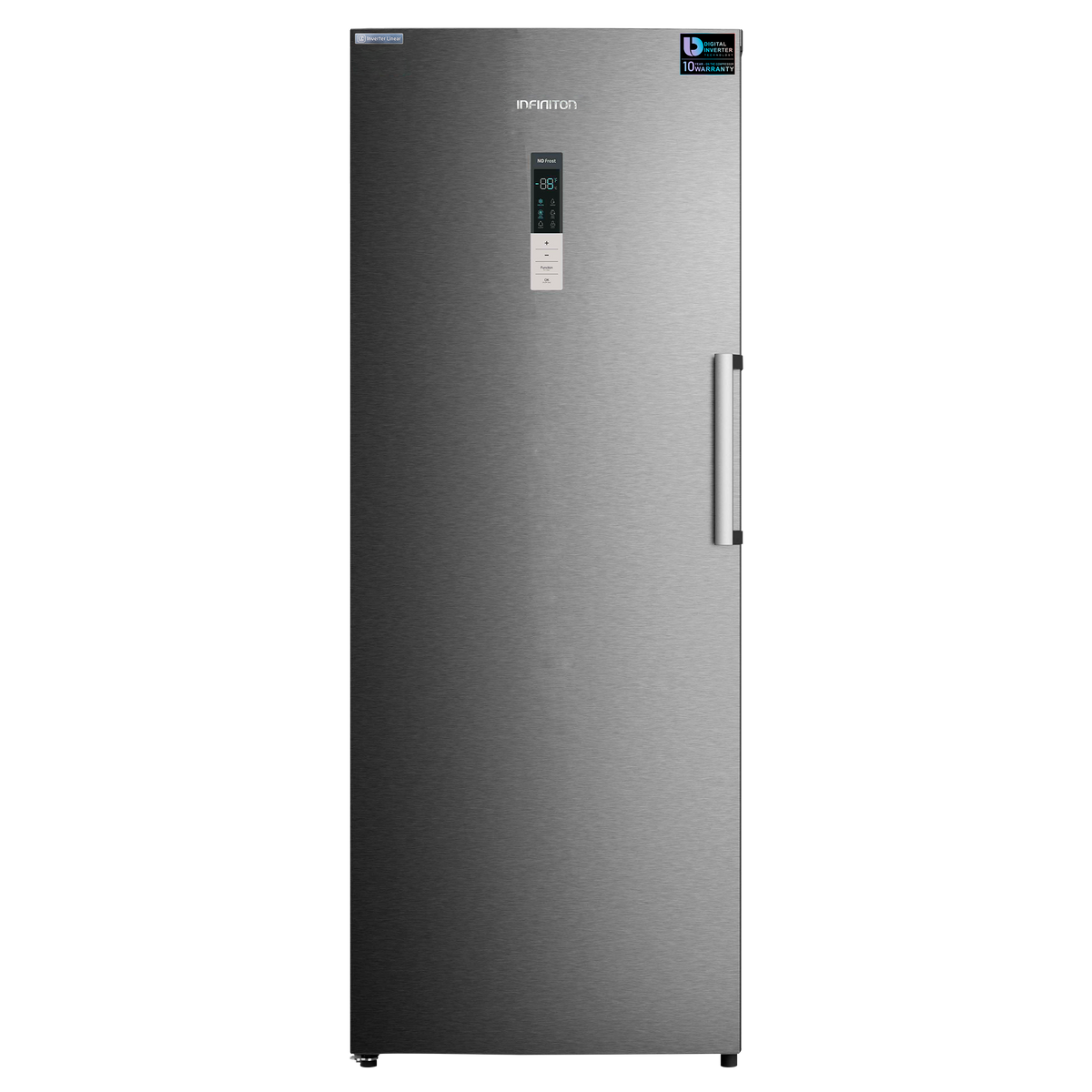 Congelador Vertical Infiniton CV-870IX - vista frontal