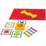 detalle de las cartas y tokens de jungle speed versión gigante
