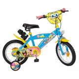 Pack Bicicleta 14'' Bob Esponja + Casco Infantil - Toimsa