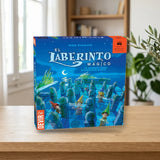 El Laberinto Mágico Devir - Juego de Mesa Familiar sobre una mesa de madera