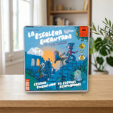 La Escalera Encantada - Juego de Mesa Infantil Devir sobre una mesa de madera