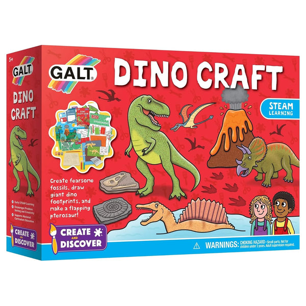 Caja de Galt Dino Craft (Create & Discover), kit de manualidades de dinosaurios desde 5 años