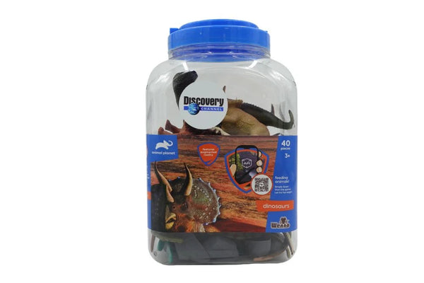 Discovery Channel - Cubo de 40 piezas Dinosaurios (D6704)