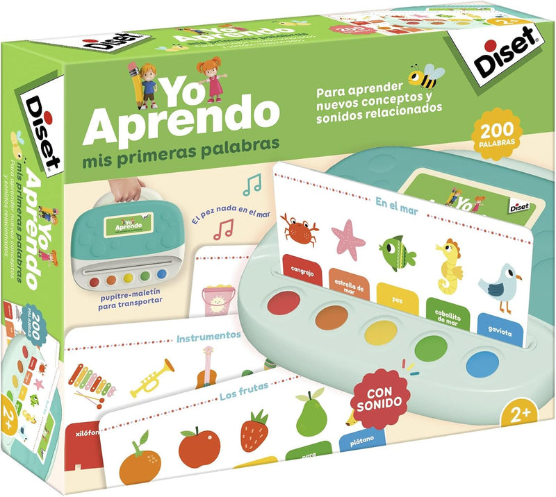 Juego Diset Yo Aprendo con sonidos y fichas educativas