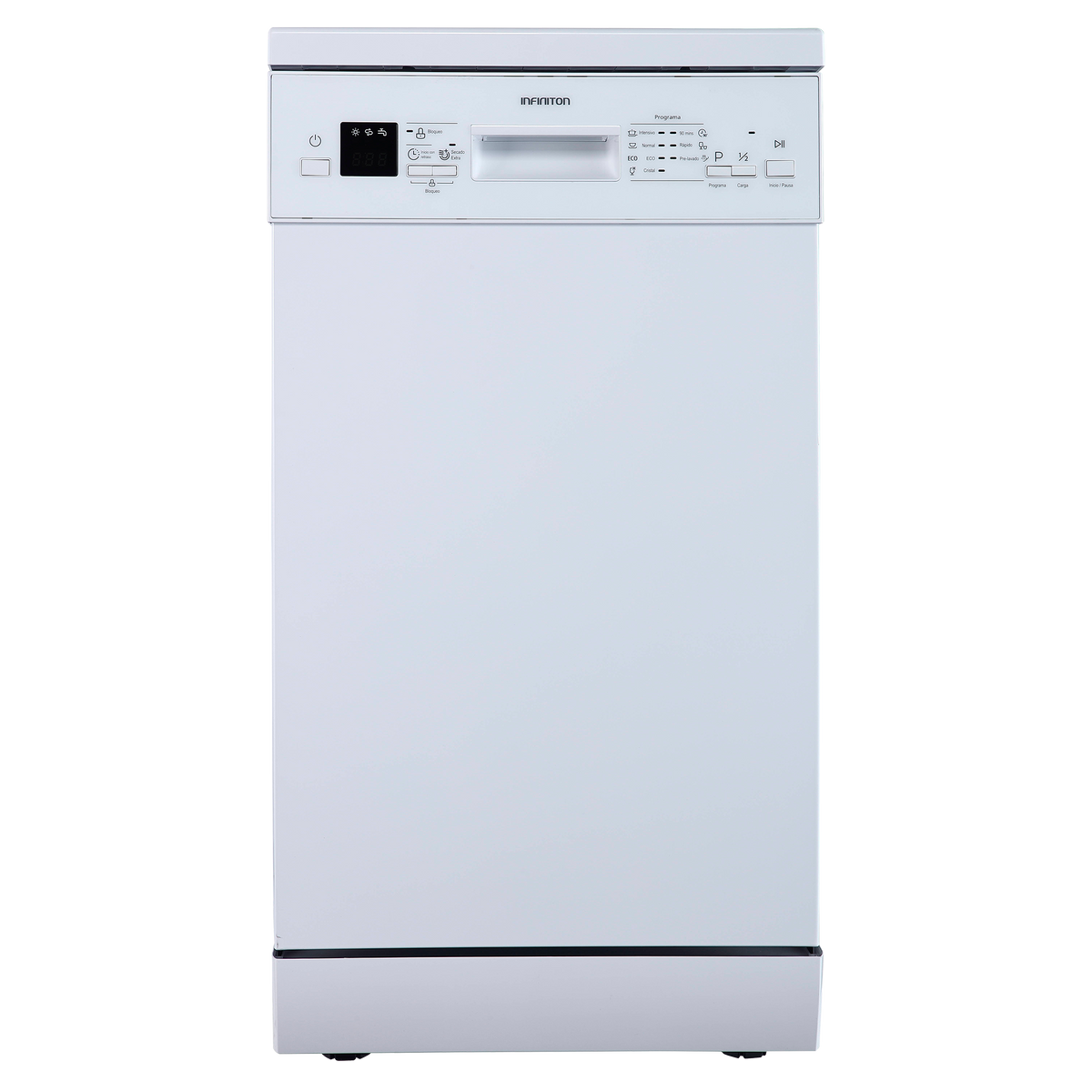 Lavavajillas Infiniton DIW-4510W 10 servicios Blanco - vista frontal