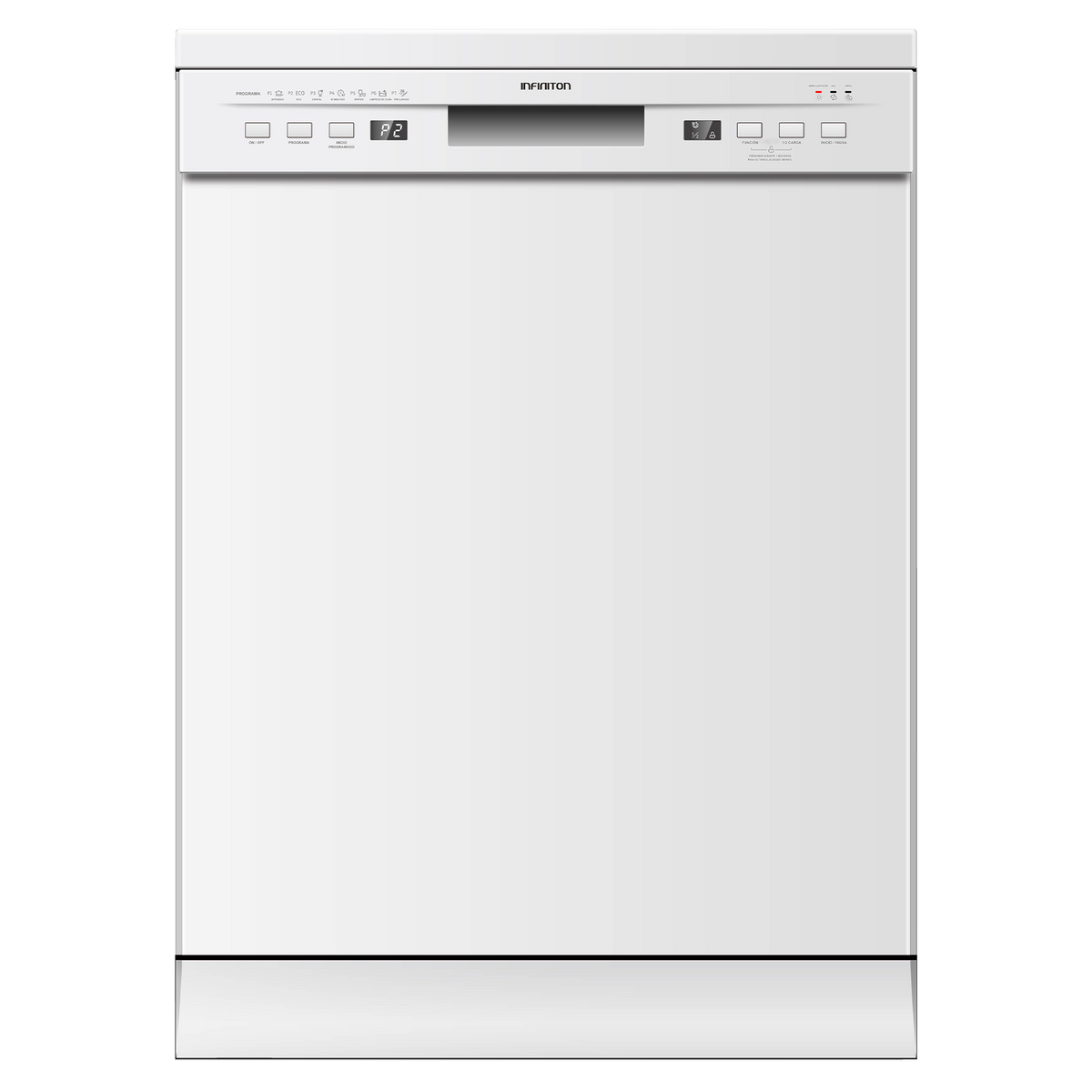 Lavavajillas Infiniton DIW-60.5 12 servicios Blanco - vista frontal