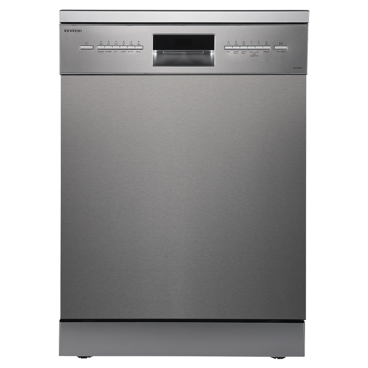 Lavavajillas Infiniton DIW-6225XD3 14 servicios Inox - vista frontal