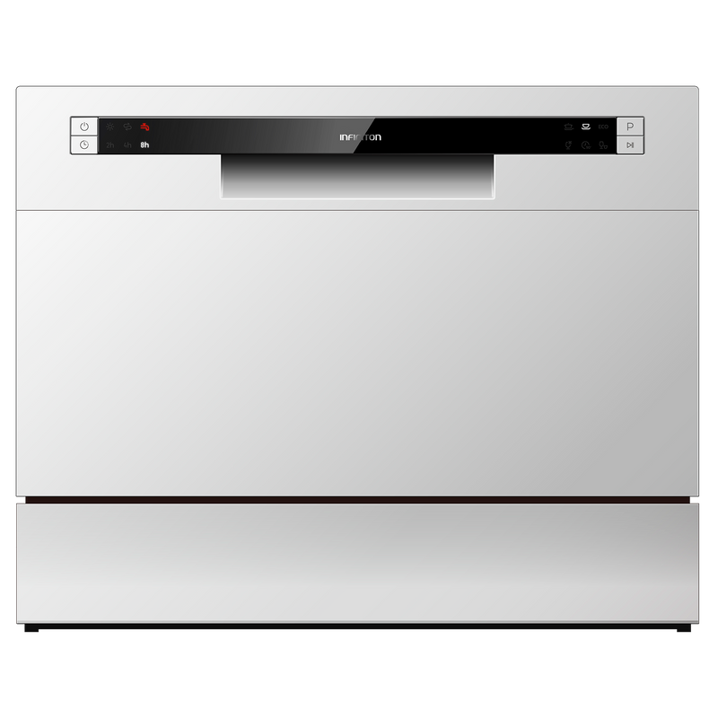 Lavavajillas Infiniton DIW-DT6A 6 servicios Blanco - vista frontal