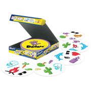 dobble versión gigante cartas redondas coloridas

