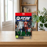 EA Sports FC 26 sobre una mesa de madera