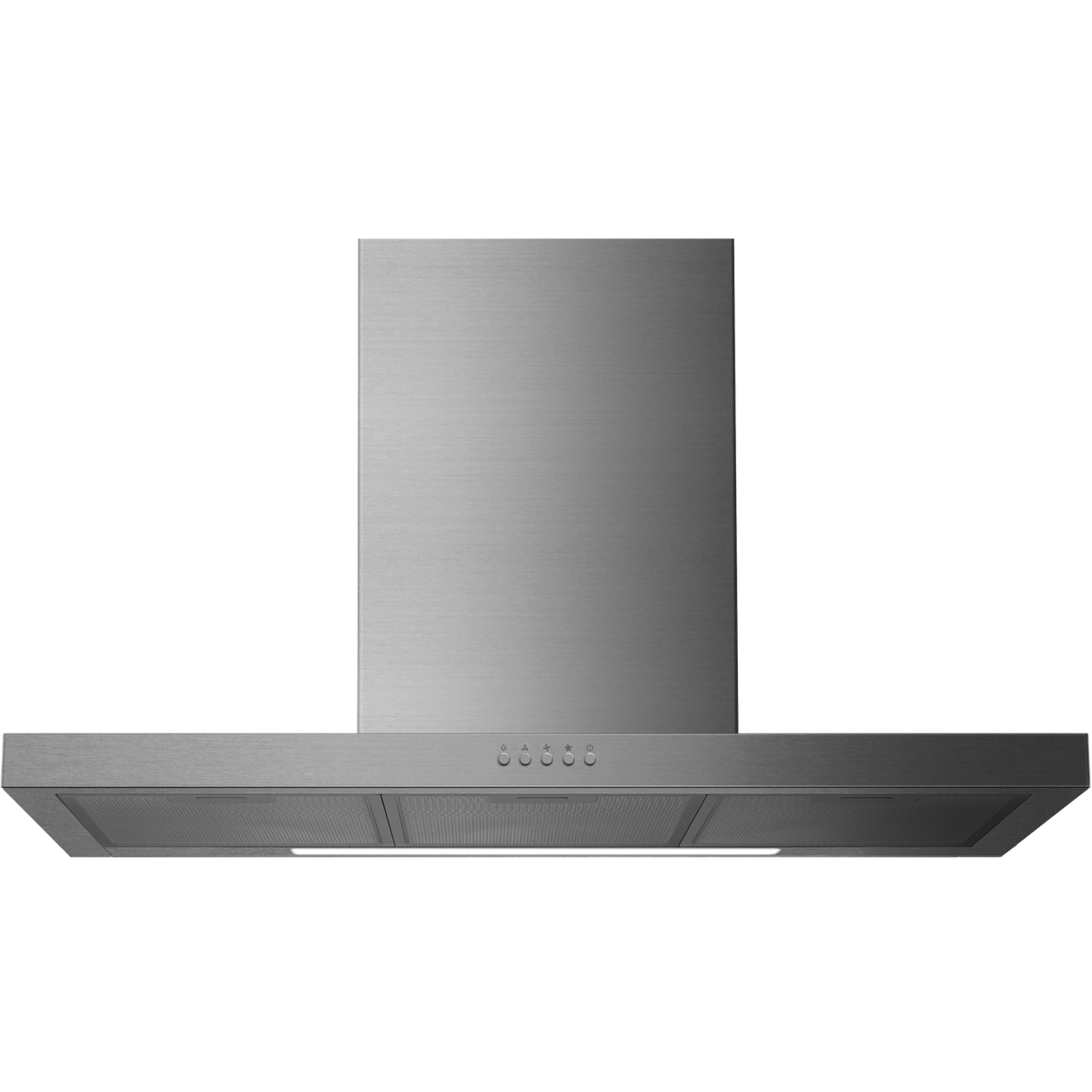 Campana extractora Infiniton ECT-906 90 cm Inox - vista frontal