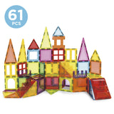 Castillo montado con las 61 piezas de Educa Magnetics (20024)