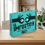 El Impostor - Juego de Mímica y Engaños Gamely sobre una mesa de madera