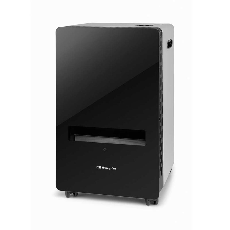 Orbegozo HBF 100 Estufa Gas Llama Azul Negra 3800W Cristal Templado - foto 2