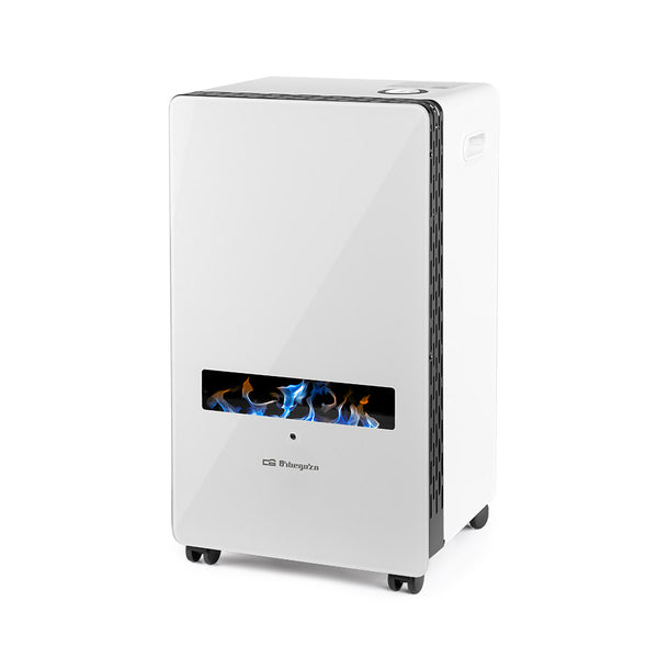 Orbegozo HBF 125 Estufa Gas Llama Azul Blanca 3800W Cristal Templado - foto 1