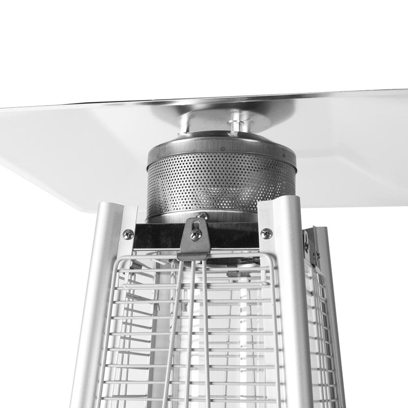 Orbegozo Estufa de patio piramidal negra (PHE75)