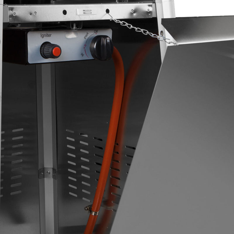 Orbegozo Estufa de patio piramidal negra (PHE75)