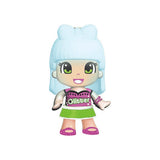 Pinypon Colores Mágicos Glitter de Famosa, figura con el pelo azul y camiseta Glitter