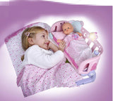 Cunita Nenuco Duerme Conmigo de Famosa con dosel y baby monitor