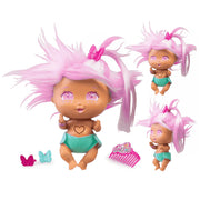 Distintos peinados de la muñeca Haha Hanna de The Bellies