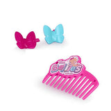 Accesorios incluidos con Haha Hanna: peine y lazos