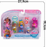 Pack de 6 figuras de Alicia y su Maravillosa Pastelería de Famosa