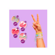 Pulseras Blingle Bands terminadas y colocadas en la muñeca