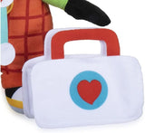 Peluche Bing Doctor de Famosa con su maletín y el fonendo