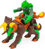 Figuras Gormiti Forest Beast Troncalion y Lord Tasarau de 7 cm de Famosa