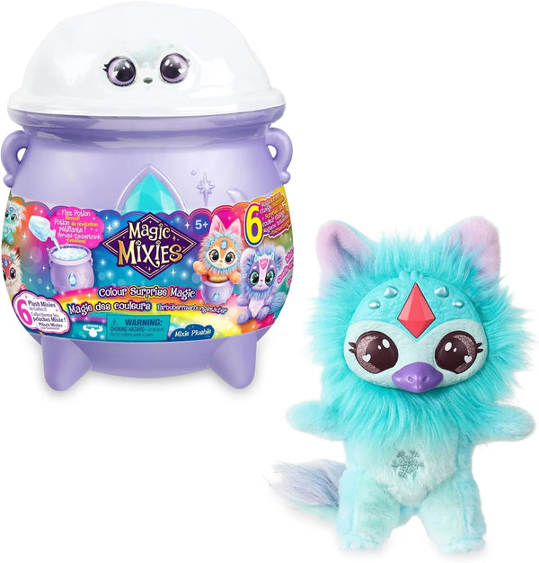 Caldero Magic Mixies Magicolor Surprise de Famosa con su peluche