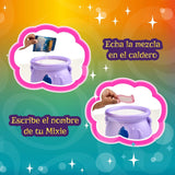 Caldero Magic Mixies Magicolor Surprise de Famosa con su peluche