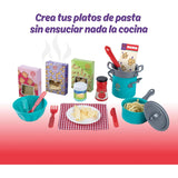 Infografía: crea tus platos de pasta sin ensuciar la cocina con el set MasterChef Junior