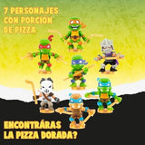 Los siete personajes coleccionables del Treasure X Tortugas Ninja