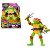 Figura gigante de Rafael de las Tortugas Ninja de 30 cm con su caja