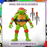 Rafael con sus dos sais gemelos incluidos en la figura