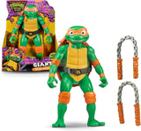 Figura gigante de Michelangelo de las Tortugas Ninja de 30 cm con su caja