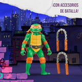 Accesorios de batalla incluidos con la figura de Michelangelo