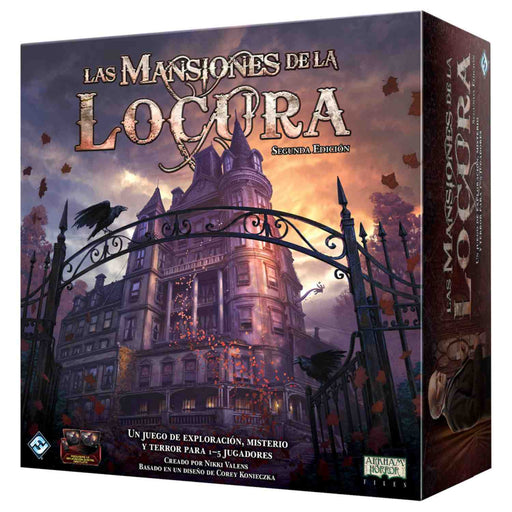 fantasy flight mansiones de la locura español
