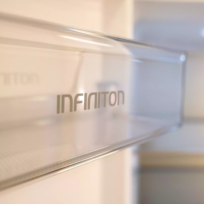 Detalle de cajón transparente con grabado Infiniton del FGC-852C85WDK