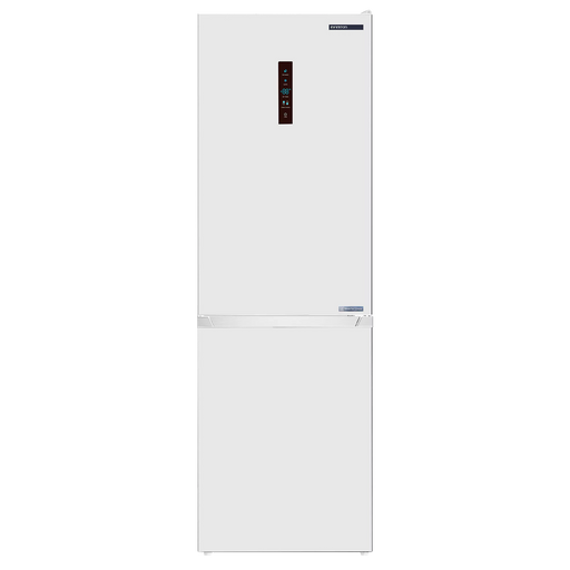 Infiniton FGC-852C85WDK frigorífico combi blanco vista frontal con display LCD Bi-Zona
