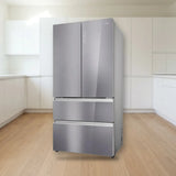 Frigorífico Americano Haier HFR79F19EFGK 703L Inox