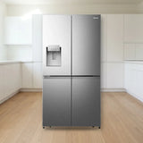 Frigorífico Americano Hisense RQ760N4SASE 584L Inox