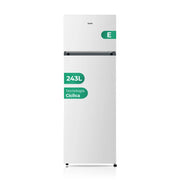 Frigorífico 2 puertas Svan SF165501E blanco de 161x55 cm, vista frontal
